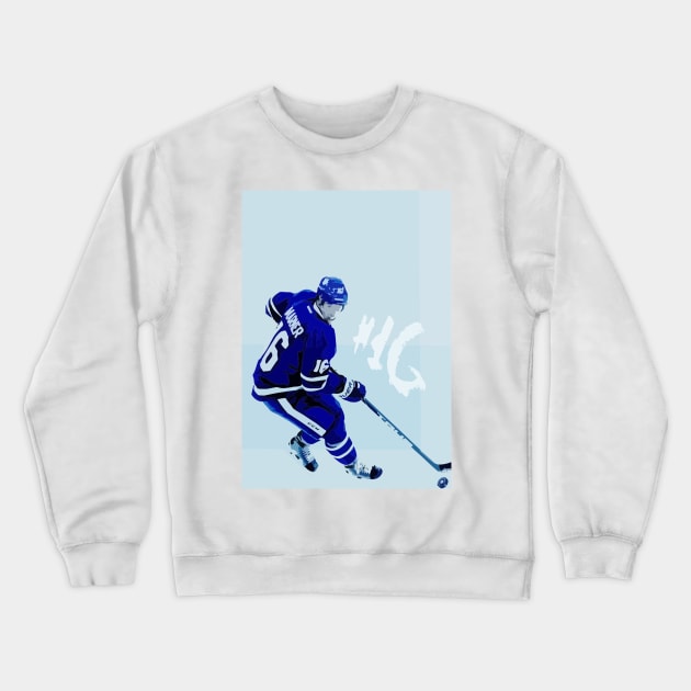 Mitch Marner Painting Crewneck Sweatshirt by gktb